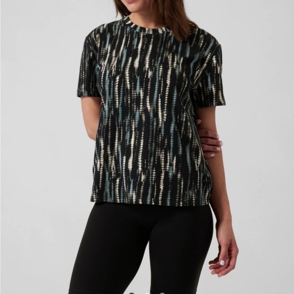 3 Athleta Organic Cotton Relaxed Crew Neck Tees Bundle of 3 - XL - Picture 8 of 9